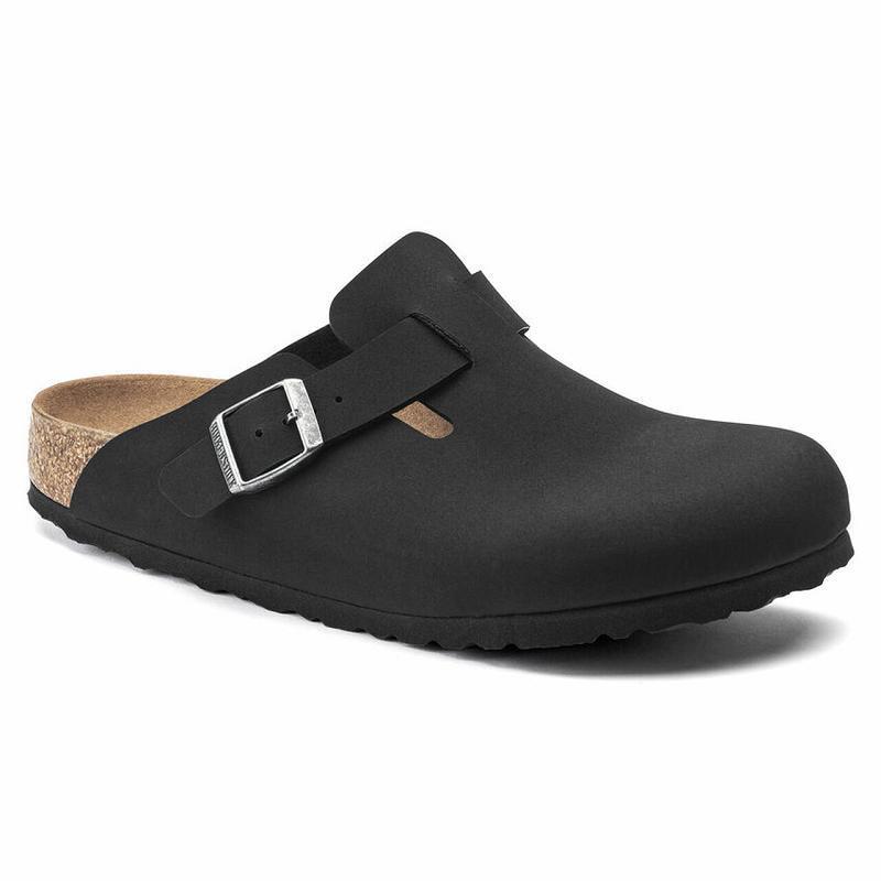 Boston Birkenstock Vegan Birki-buc Damske Čierne | SK 225CTV